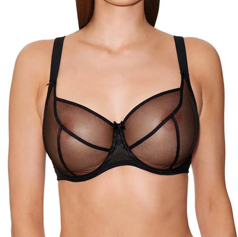 Comfort Full Details about   Aubade FM13 Nudessence Nude D'Ete Sheer Underwired Plus Size D